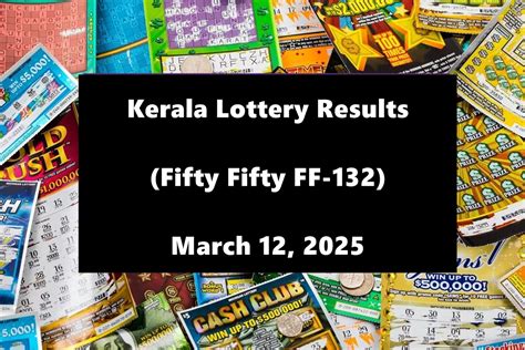 Kerala Lottery Winning Numbers For Fifty Fifty: Check Results For (FF.